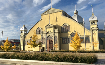 Image from the rear of the Aberdeen Pavillion at TD Place