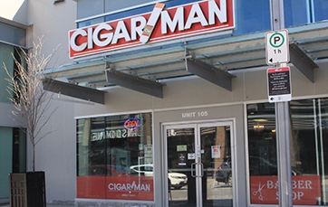 Image of the front of Cigar Man at TD Place