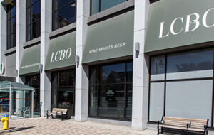front of the LCBO store at TD Place