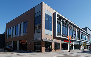 Winners retail store at TD Place