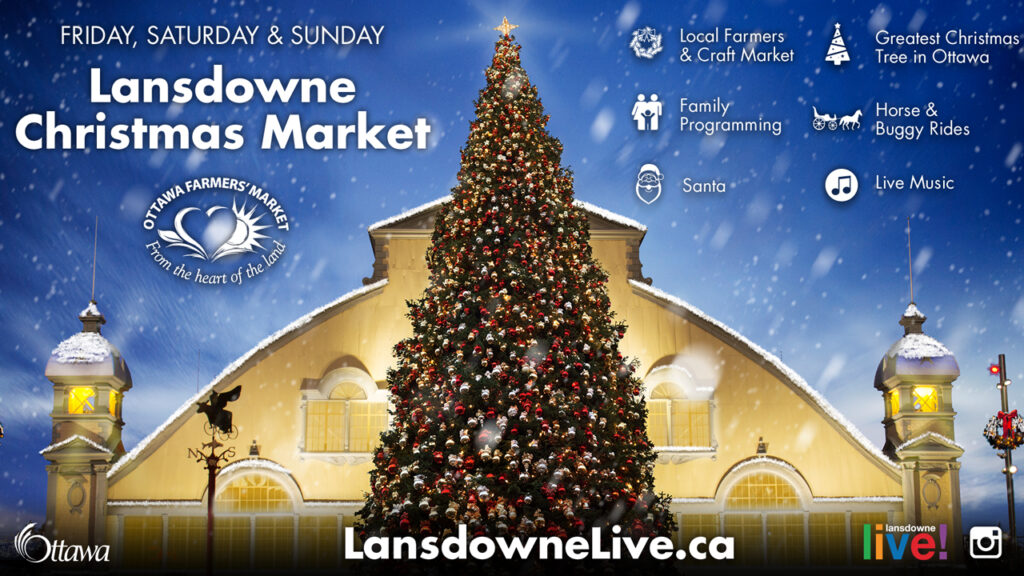 Lansdowne Christmas Market officially open! TD Place / Lansdowne Live