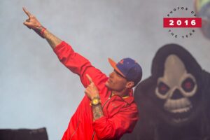 Image of Vanilla Ice performing at TD Place in 2016