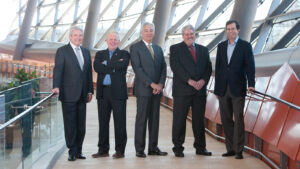 Image of the OSEG owners Roger Greenberg, John Ruddy, Jeff Hunt, John Pugh and Bill Shenkman