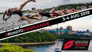 Image promoting 2019 Super League Triathlon