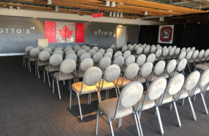 Otto's Club at TD Place set up for a meeting