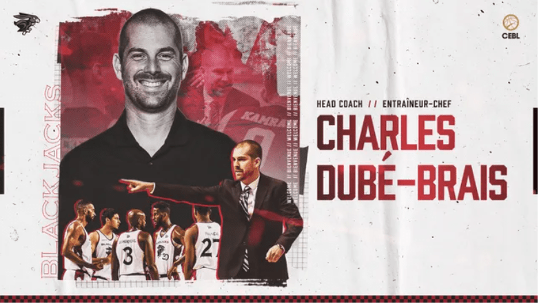 Ottawa Blackjacks' new head coach Charles Dubé-Brais