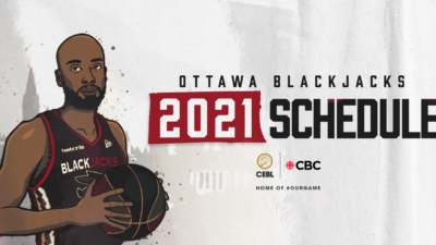 Ottawa Blackjacks promo for the 2021 schedule on CBC