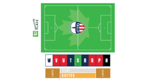 Atletico seating map at The Stadium at TD Place