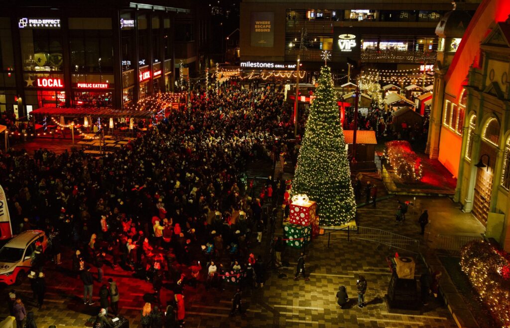 Christmas Tree Lighting at Lansdowne