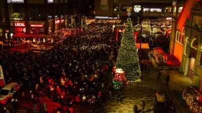 Christmas Tree Lighting at Lansdowne