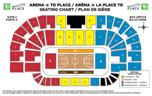 Capital Hoops Seating Map 2023