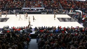 Arena at TD Place during a Capital Hoops Game