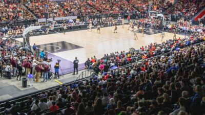 Capital Hoops Game fans at The Arena at TD Place