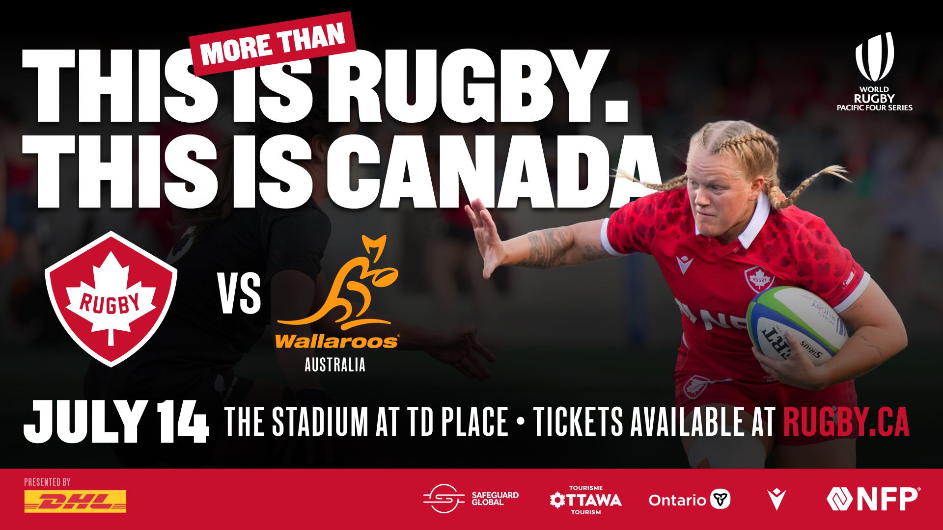 Canada's Women's Rugby Team The World Rugby Pacific Four Series TD
