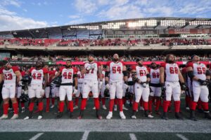 REDBLACKS team at TD Place