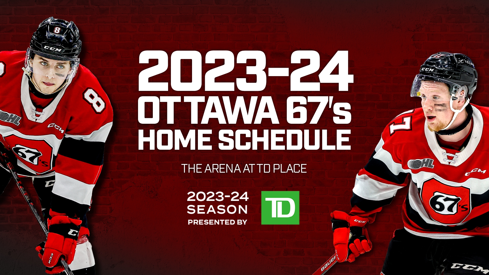 Ottawa 67s Hockey 202324 Schedule TD Place Lansdowne Live