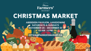 Christmas Market Farmers' on Saturdays and Sundays