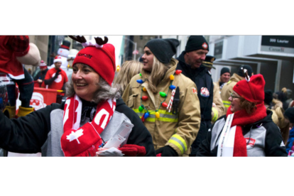 volunteers at TD Place volunteers at TD Place