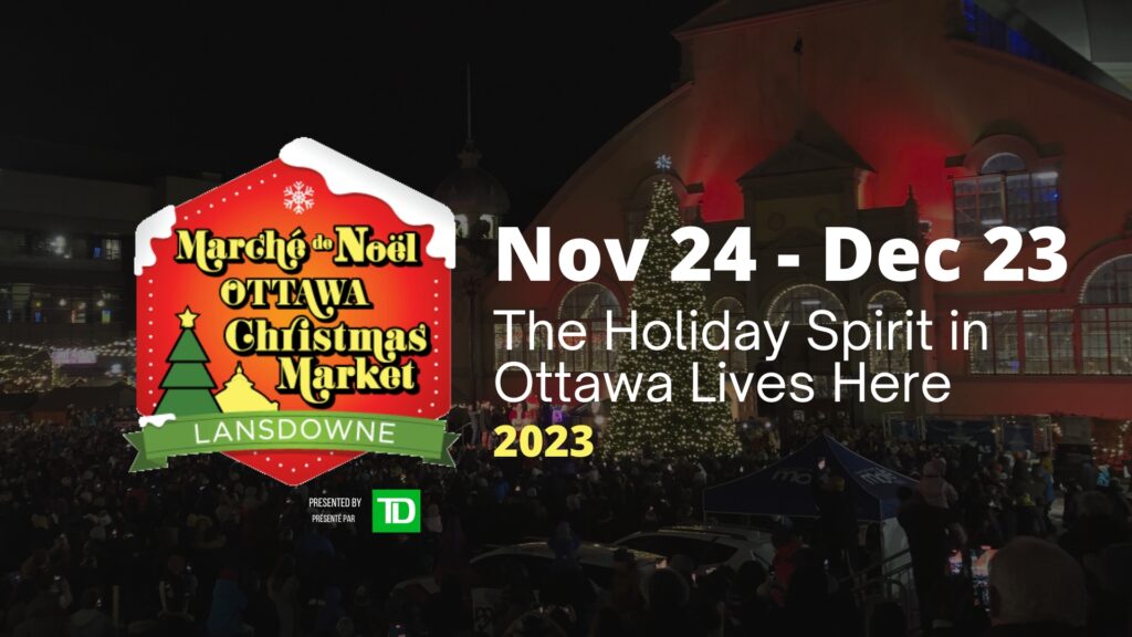 Ottawa Christmas Market 2023 main banner English