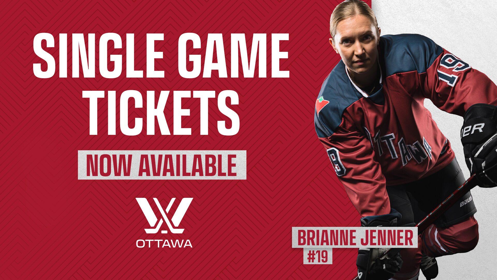 PWHL Ottawa Single Game Tickets