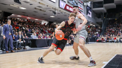 Capital Hoops players at The Arena at TD Place in Ottawa