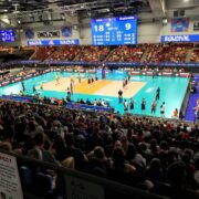 Volleyball Nations League Game at The Arena at TD Place in Ottawa