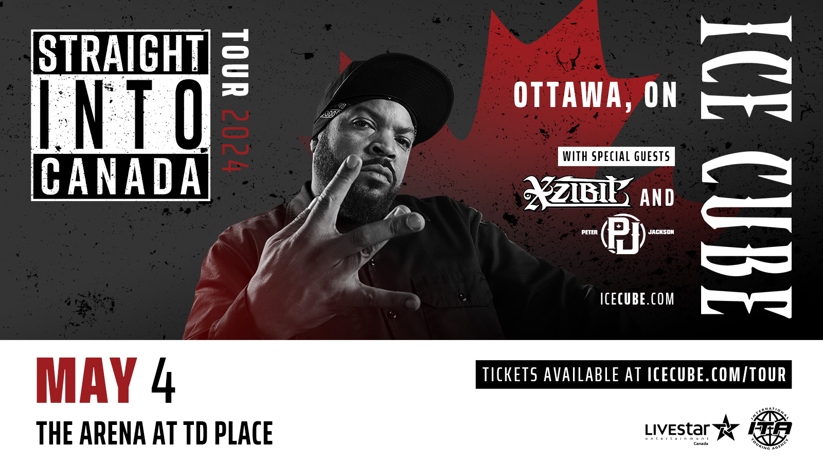 Ice Cube 2024 Show at The Arena TD Place in Ottawa