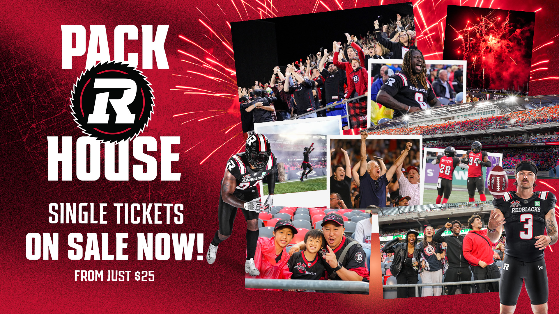 REDBLACKS Single Game Tickets