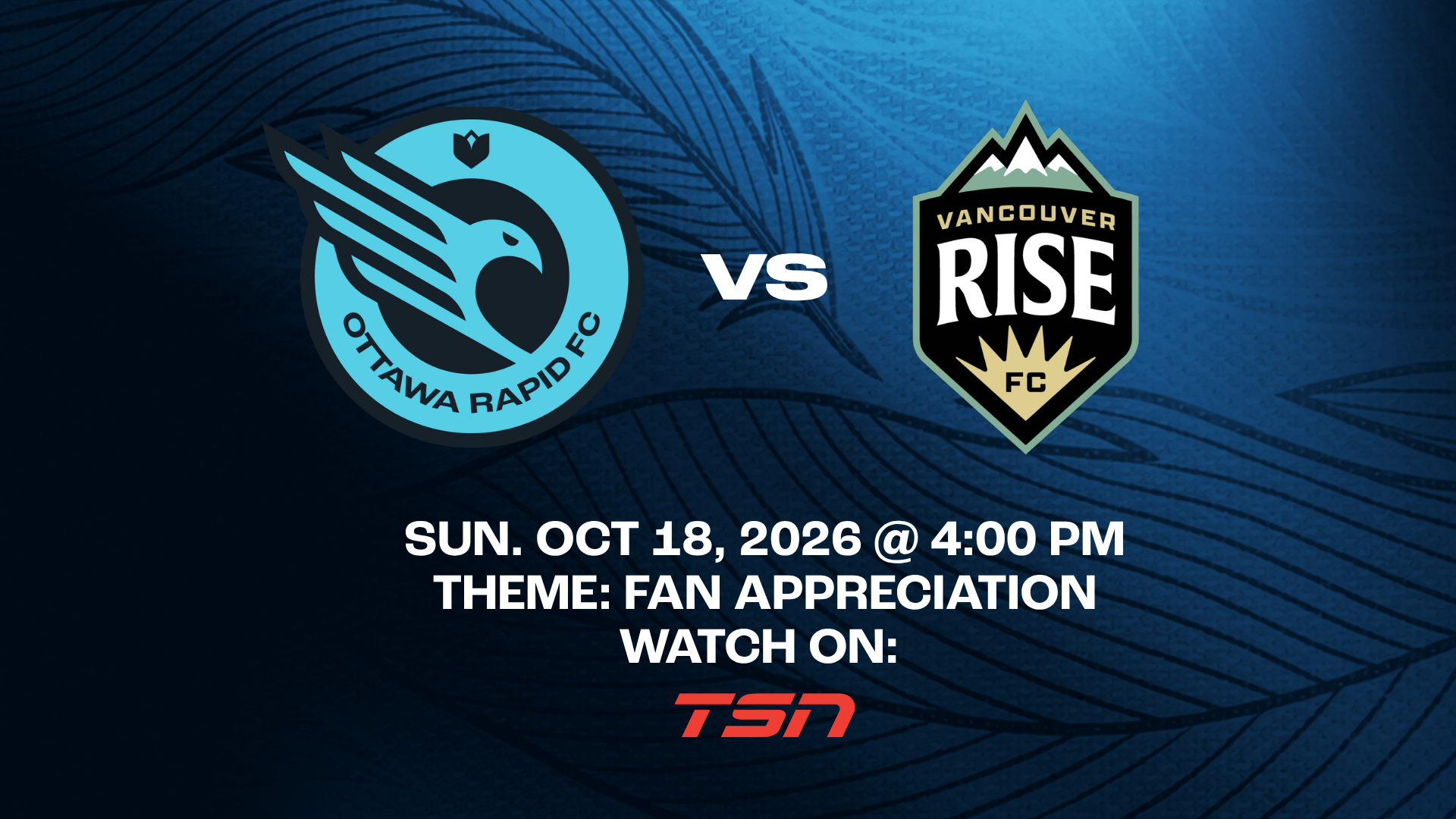 Ottawa Rapid FC vs. Vancouver Rise FC