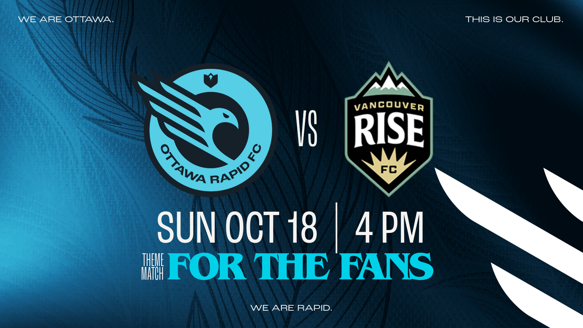 Ottawa Rapid FC vs. Vancouver Rise FC