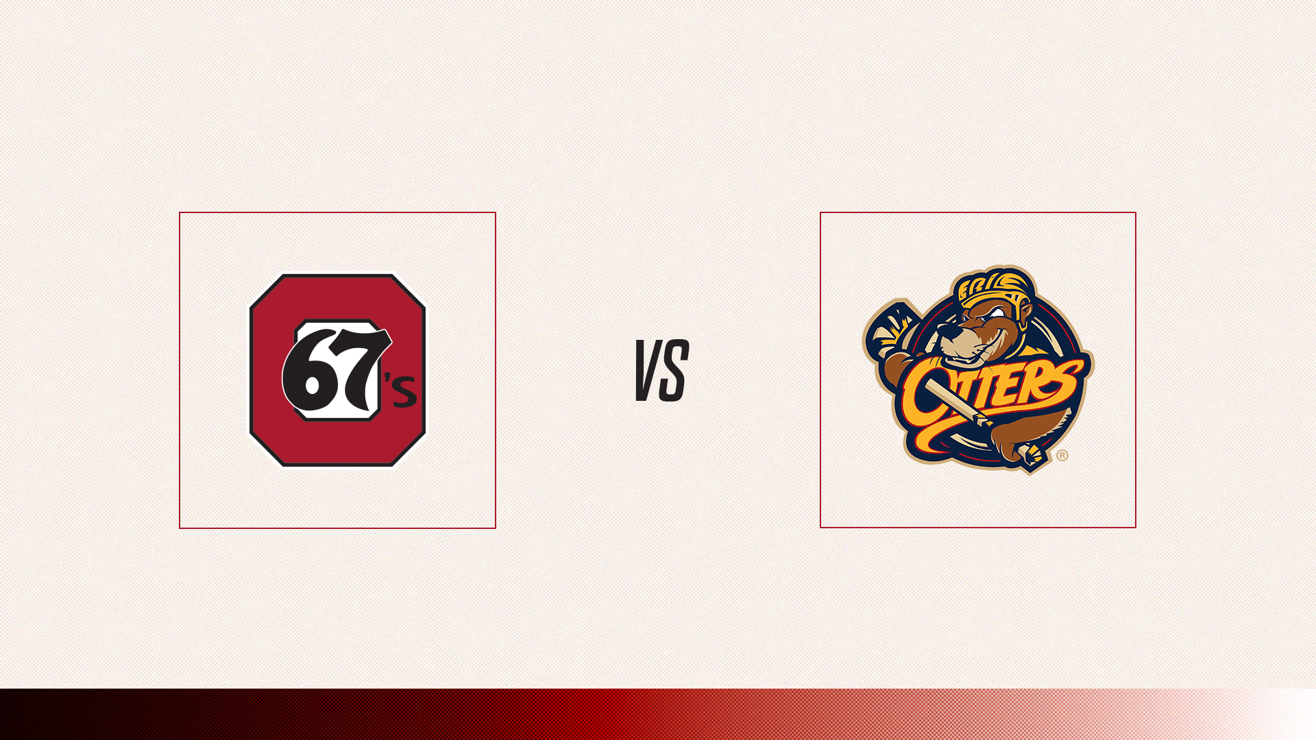 67's Vs. Erie Otters