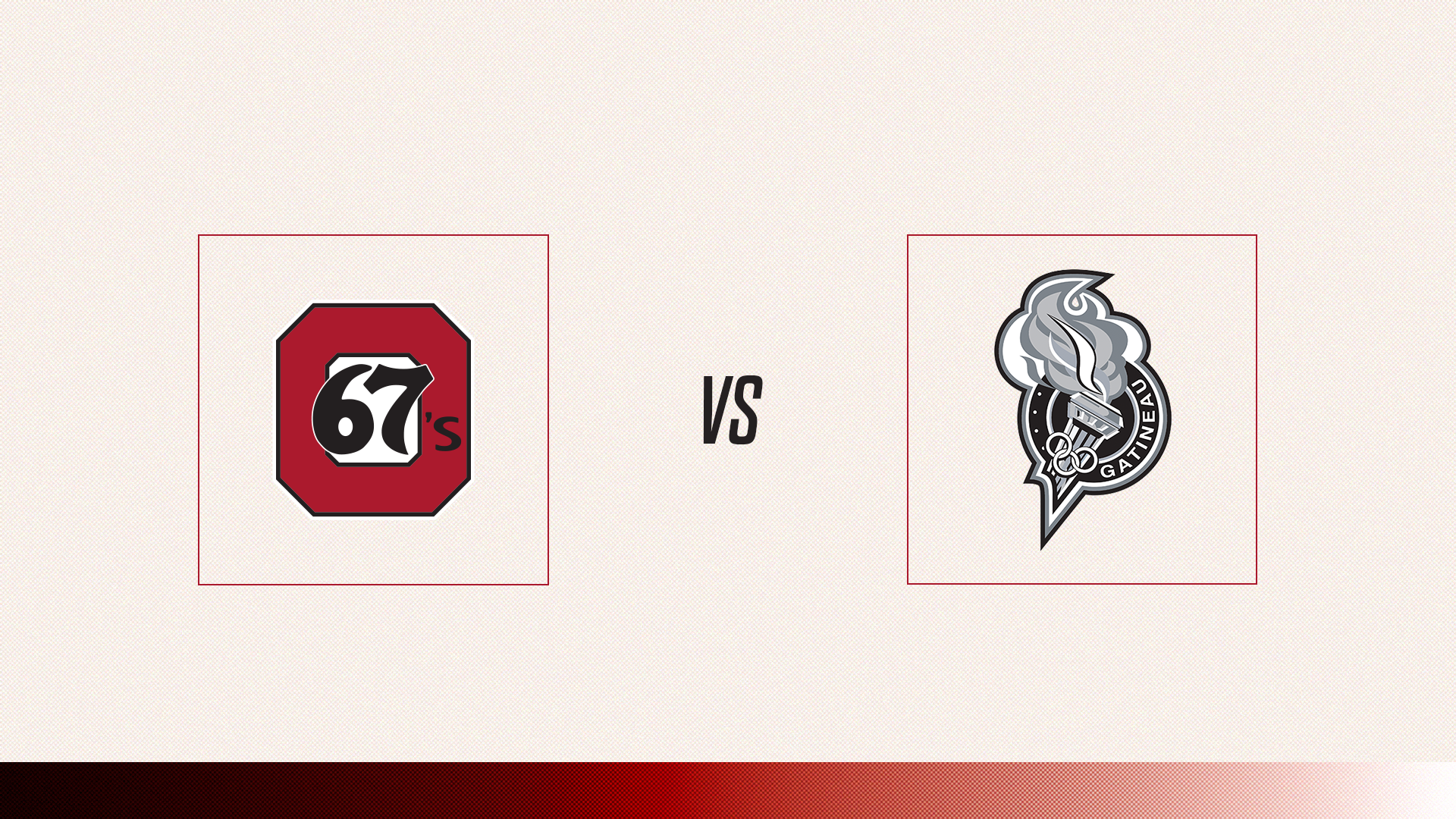 67's Vs. Les Olympiques De Gatineau
