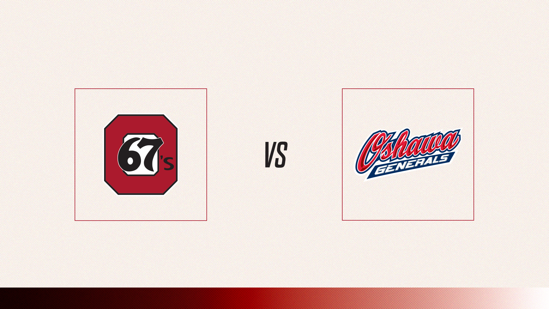 67's Vs. Oshawa Generals