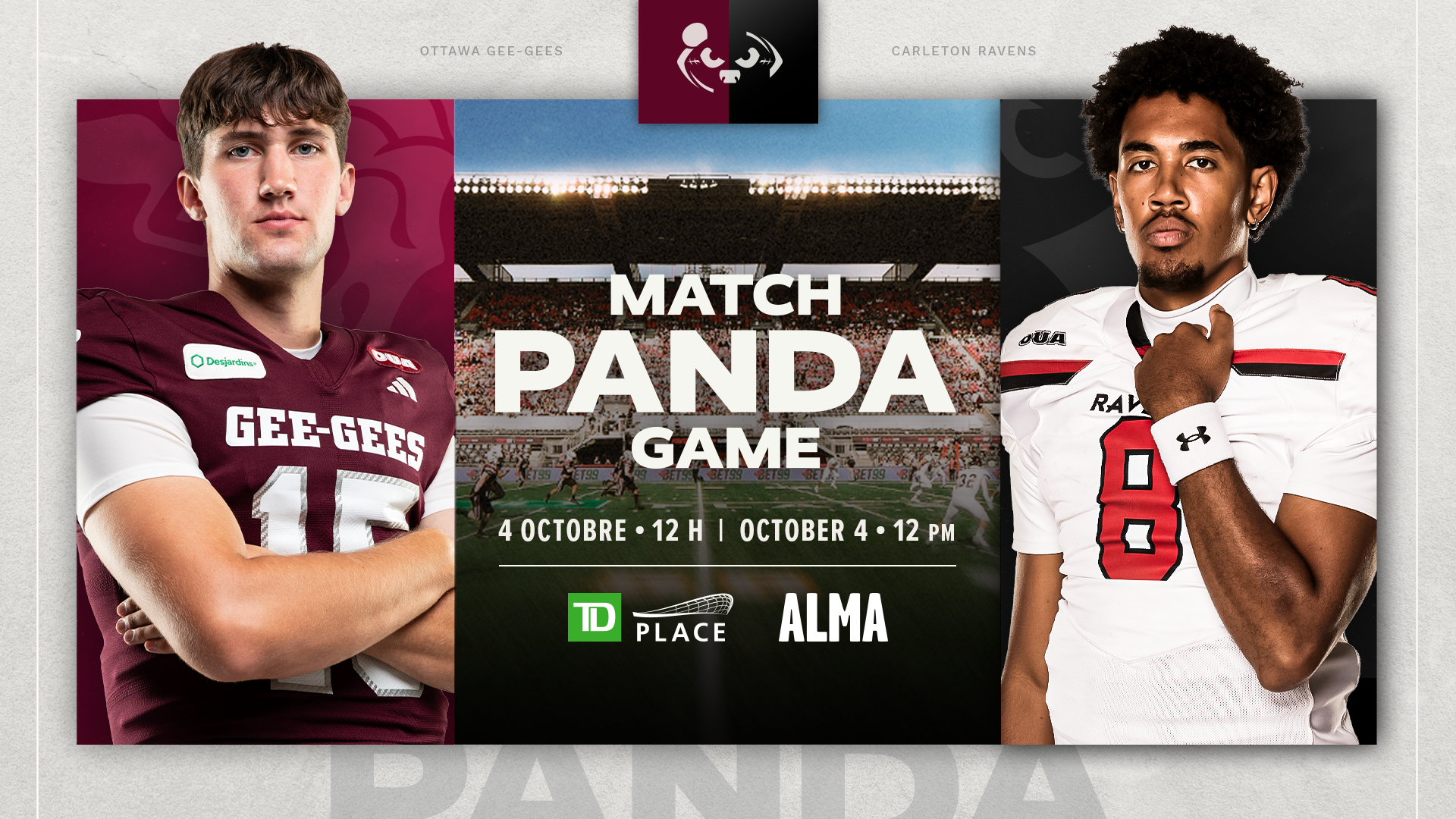 PANDA Game: Ravens vs. Gee-Gees